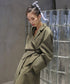 Asymmetric Belted Coat